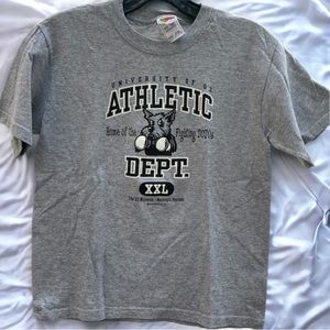 Fruit of the Loom Heavy Cotton Graphic Fighting Totos Kansas UnisexTee Size …